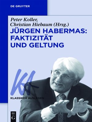 cover image of Jürgen Habermas